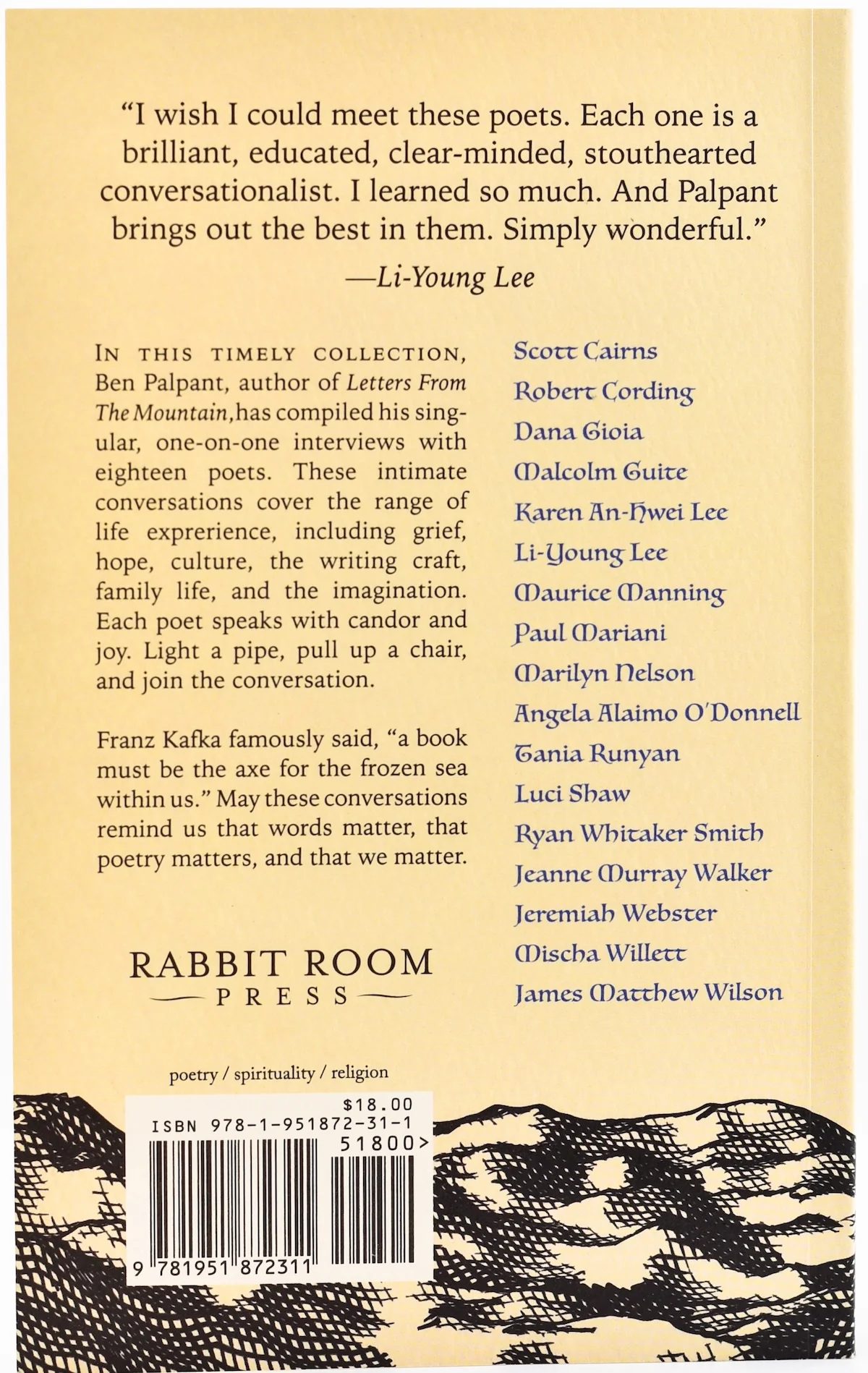 An Axe for the Frozen Sea: Conversations with Poets about What Matters Most - Image 3