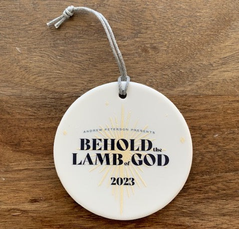 2023 Behold the Lamb of God BTLOG Christmas Ornament - Image 2