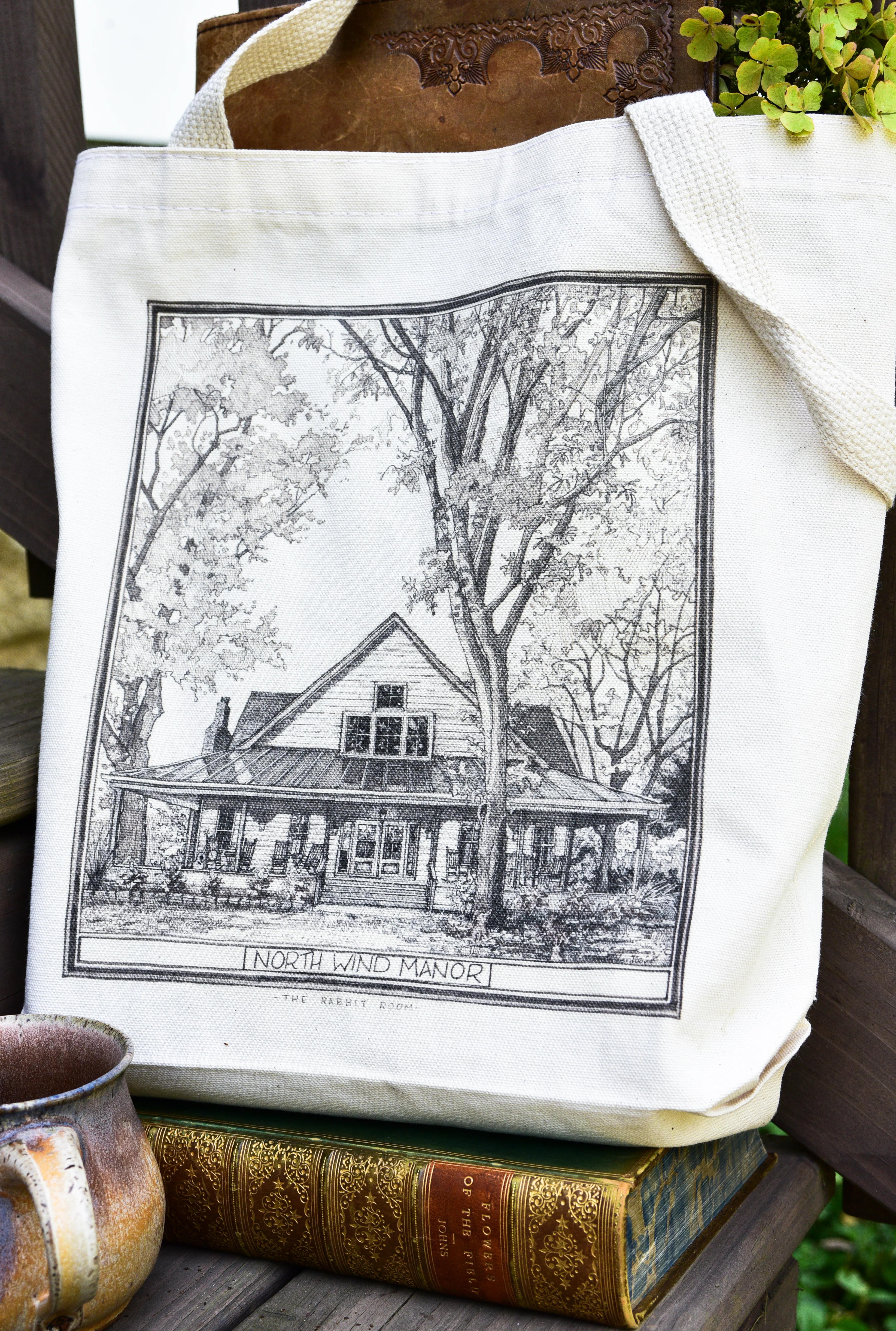 North Wind Manor Tote Bag - Image 3