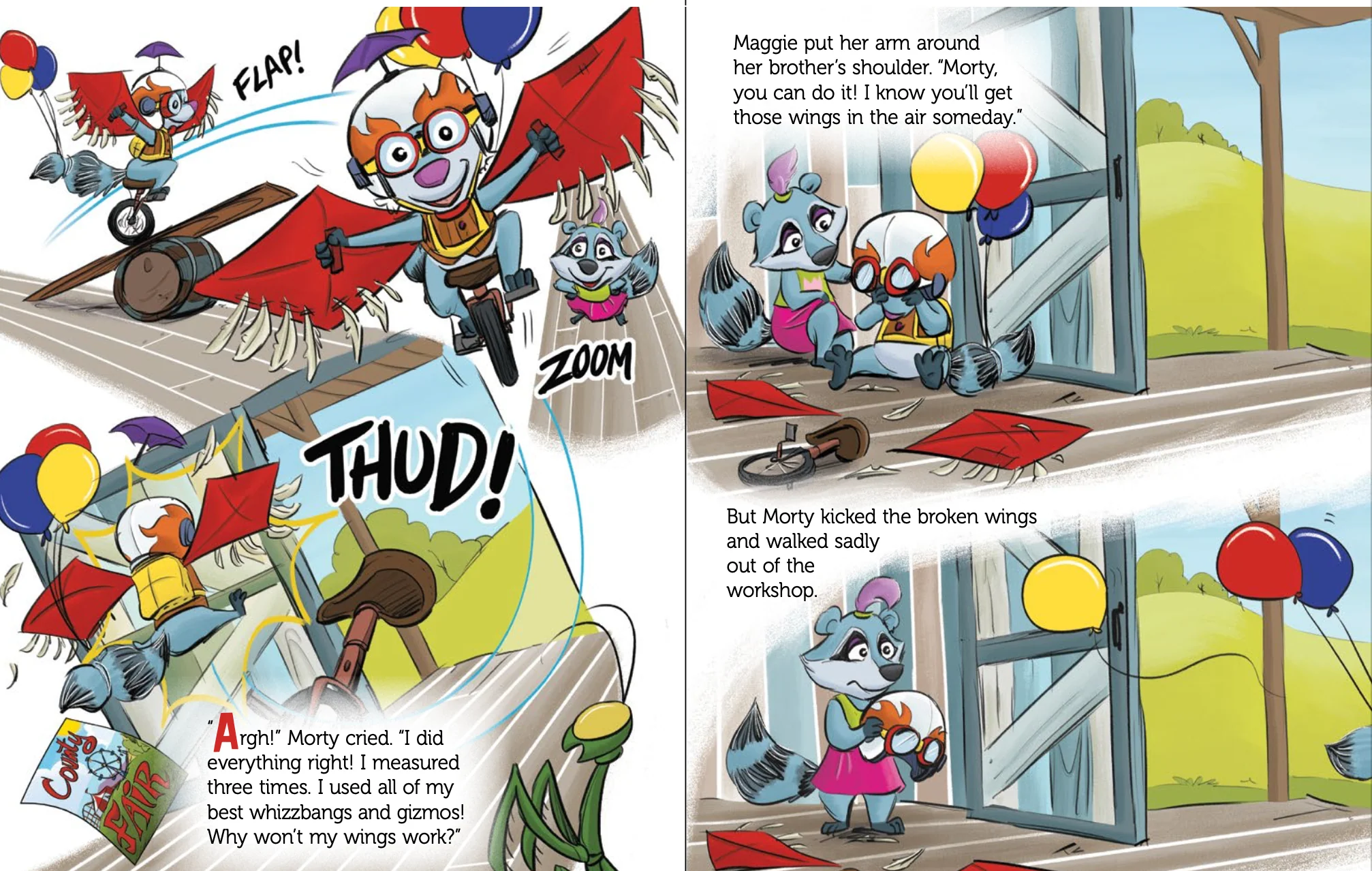 The Flight of Morty Raccoon - Image 3