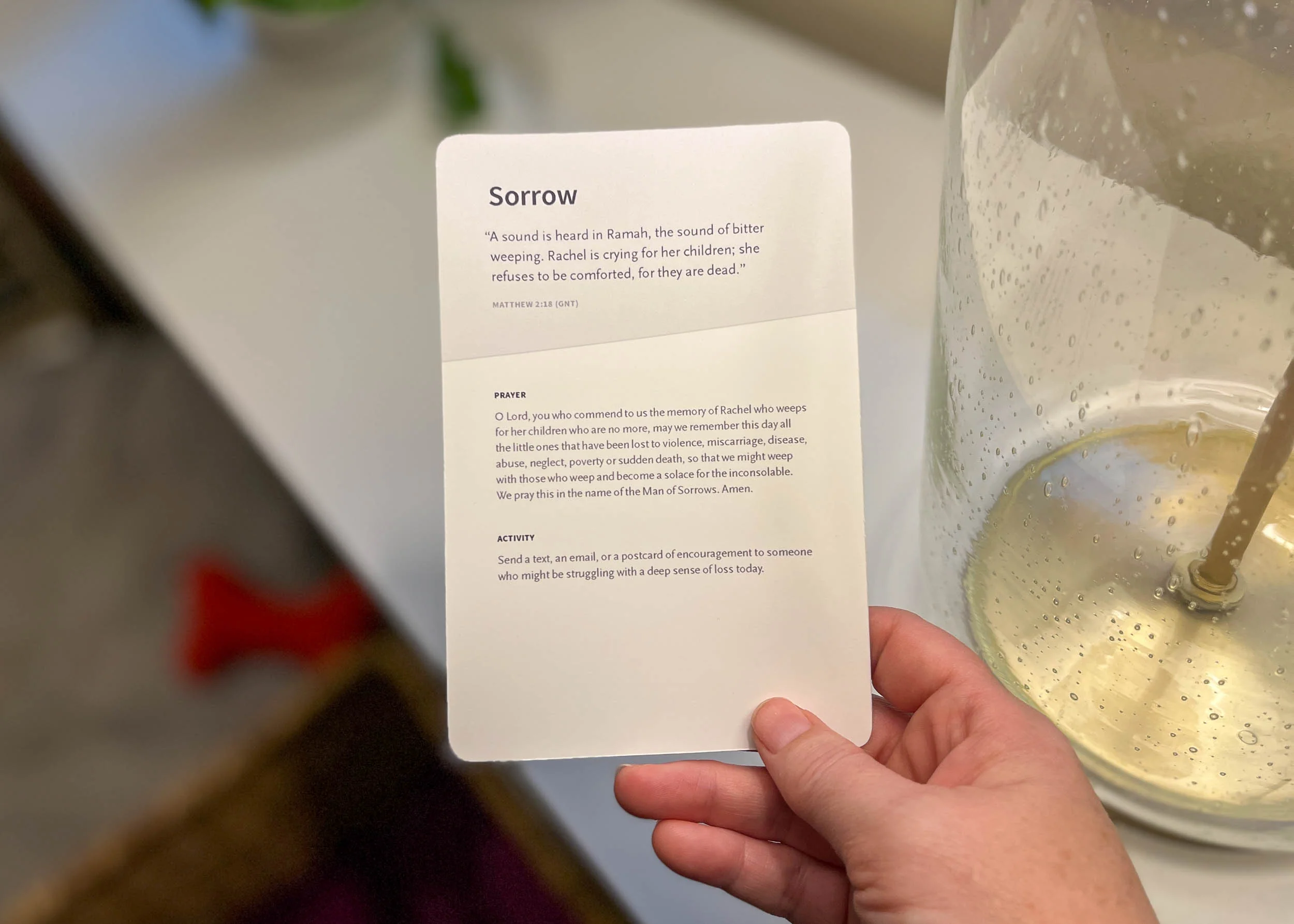 The Light Has Come: Prayer Cards for Advent, Christmas and Epiphany - Image 3