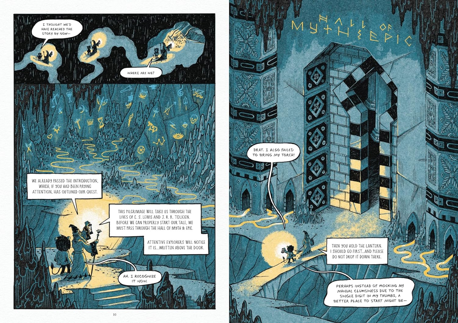 The Mythmakers: The Remarkable Fellowship of C.S. Lewis & J.R.R. Tolkien (A Graphic Novel) - Image 3
