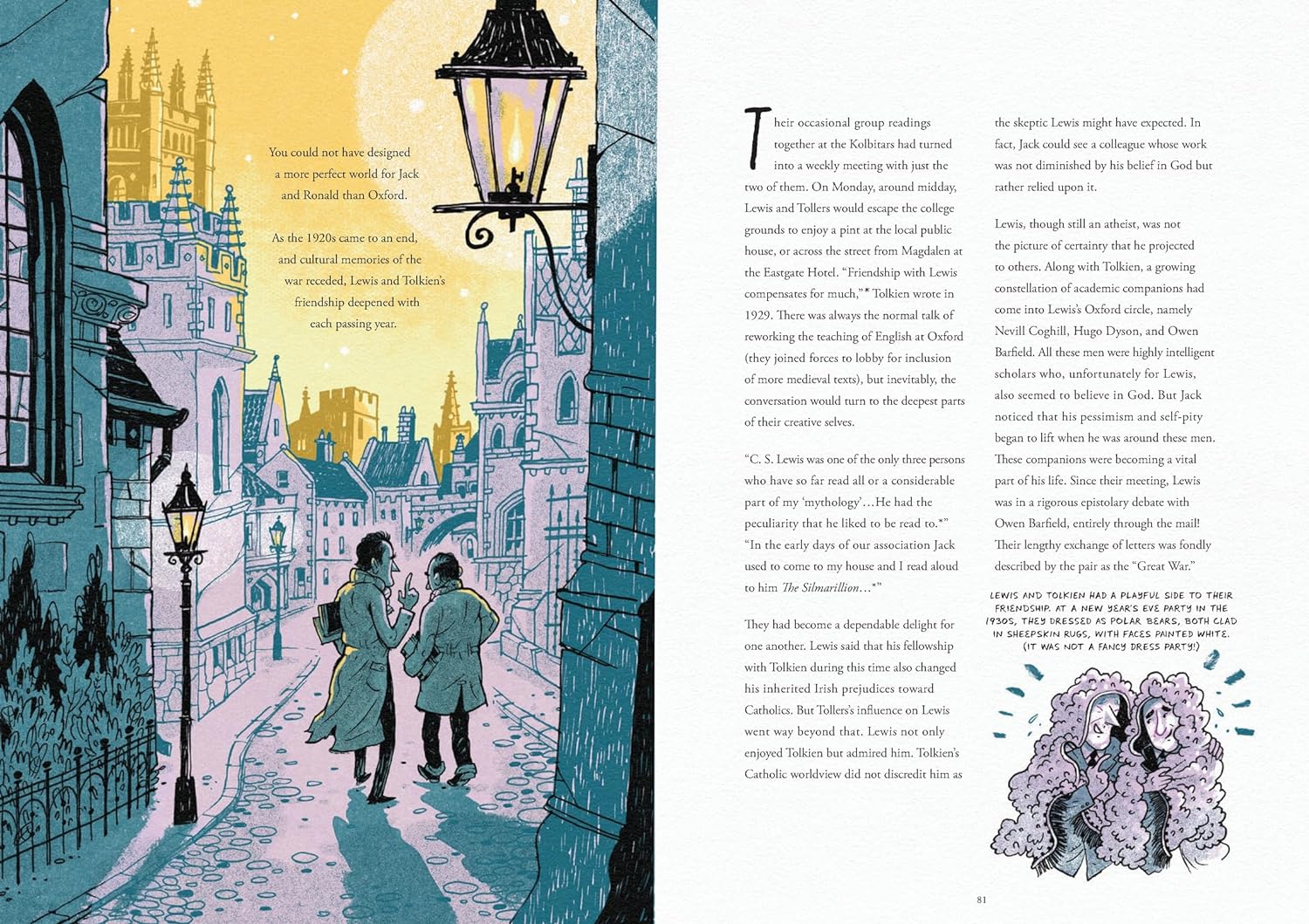 The Mythmakers: The Remarkable Fellowship of C.S. Lewis & J.R.R. Tolkien (A Graphic Novel) - Image 4