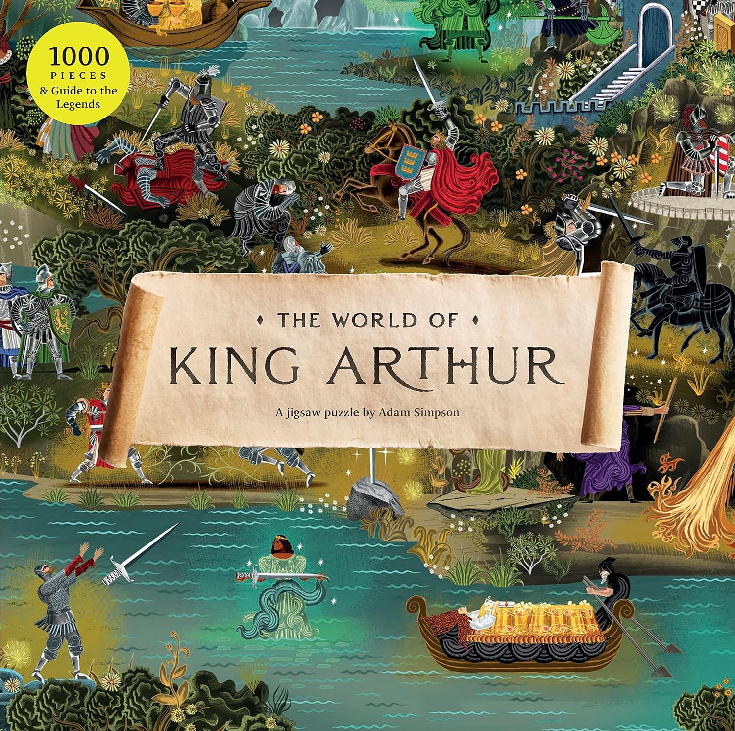 The World of King Arthur 1000 Piece Jigsaw Puzzle